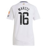 aston villa wsl away shirt 2024-25 – womens with maritz 16 printing Collection | Official Aston Villa Jerseys for Fans