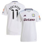 aston villa wsl away shirt 2024-25 – womens with robinson 11 printing Collection | Official Aston Villa Jerseys for Fans